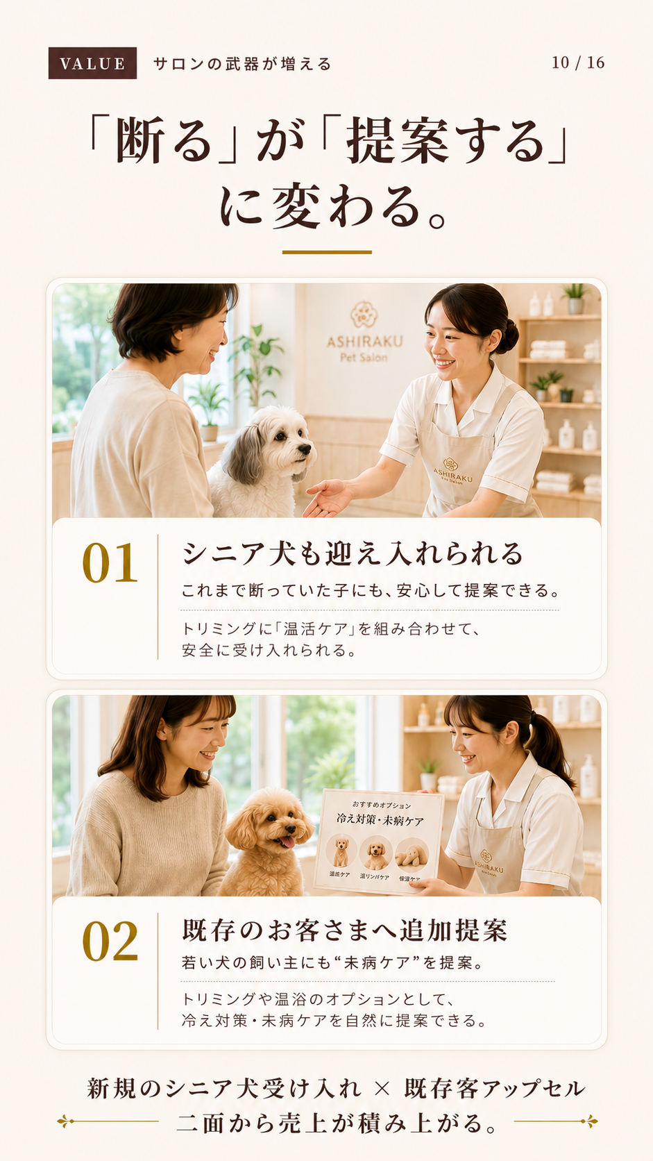 「断る」が「提案する」に変わる。